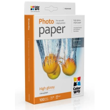 Фотопапір (папір для фотодруку) ColorWay PG2001005R 13×18 см, 200 г/м², 100 аркушів
