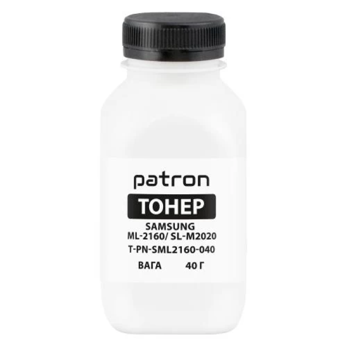 Чорний тонер Patron PN-SML2160-040 для принтерів Samsung