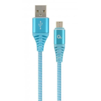 Кабель USB — microUSB (USB-кабель) Cablexpert CC-USB2B-AMmBM-1M-VW 1 м, синій