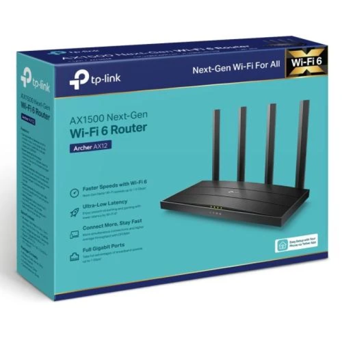 Wi-Fi 6 роутер TP-Link Archer AX12