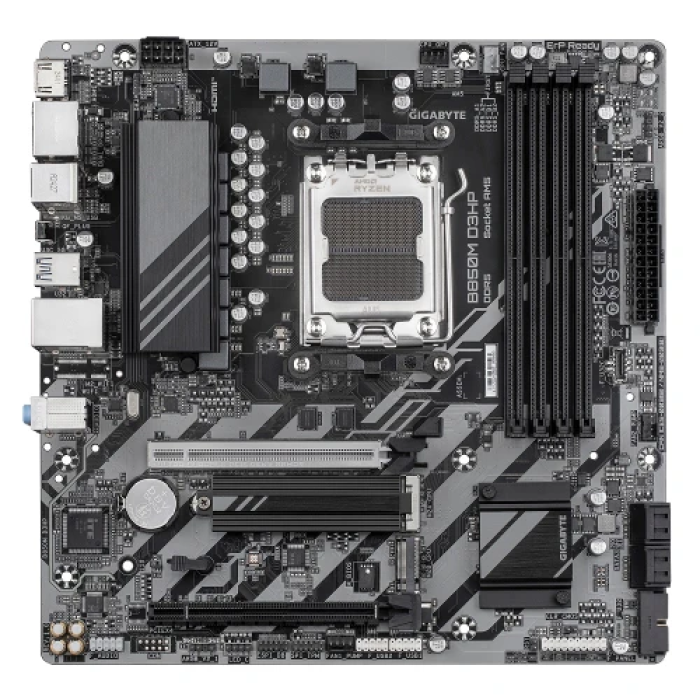 Материнська плата Gigabyte B850M D3HP для AM5 у форматі MicroATX