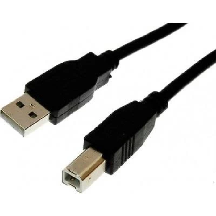 USB-кабель Cablexpert AM–BM 2.0, 3 м, чорний