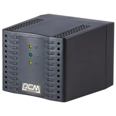 Стабілізатор напруги (мережевий стабілізатор) PowerCom TCA-1200 Black 1200 VA, 600 W