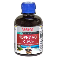 Чорнило для Canon (заправка) WWM чорне, 200 мл, пігментне