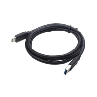Кабель USB (USB-кабель) Cablexpert CCP-USB3-AMCM-0.1M 10 см, чорний, 3 А