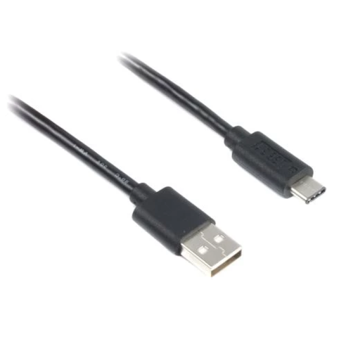 USB-кабель Cablexpert USB AM — Type-C, 1 м, чорний