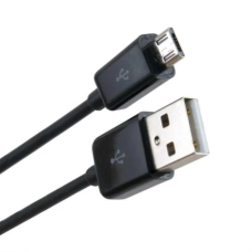 Кабель USB — microUSB (USB-кабель) Extradigital KBU1624, 0,5 м, чорний
