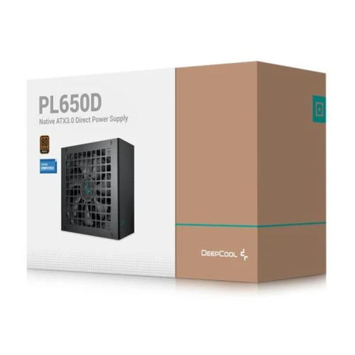Блок живлення Deepcool PL650D 650 Вт із сертифікацією 80+ Bronze