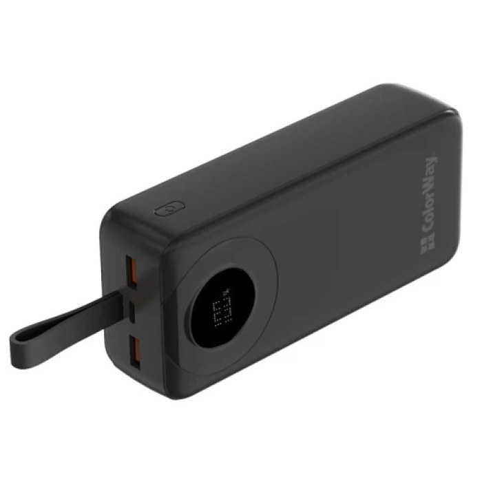 Павербанк ColorWay EnergyPlus на 30000 mAh із потужністю 22,5 Вт
