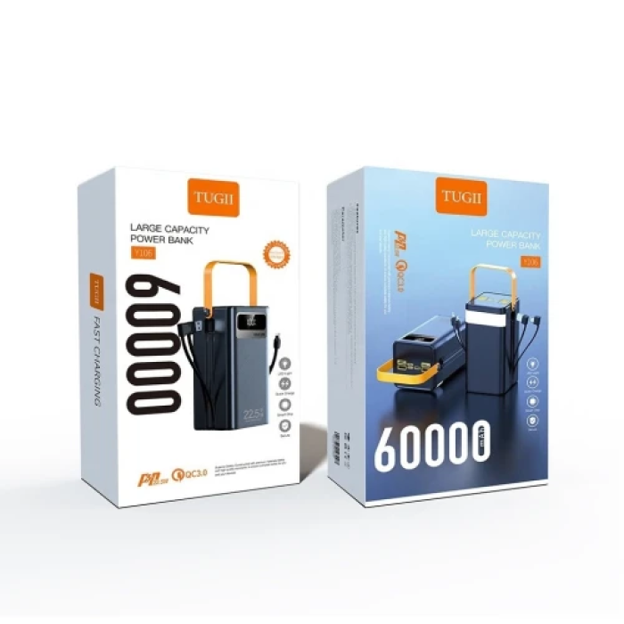 Портативний повербанк WUW TUGII Y106 на 60000 мА·год