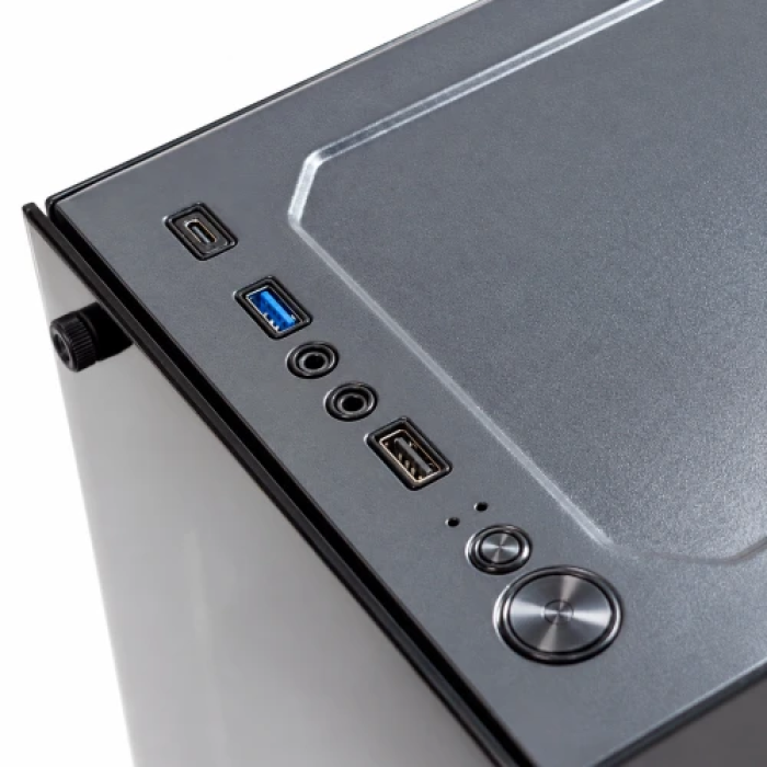 Корпус GTL Orbit Black Mini Tower ATX із блоком живлення 600 Вт