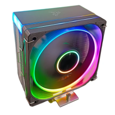 Кулер для процесора (процесорний кулер) GTL G41 Helix Core, 4 теплові трубки, ARGB, до 200 Вт
