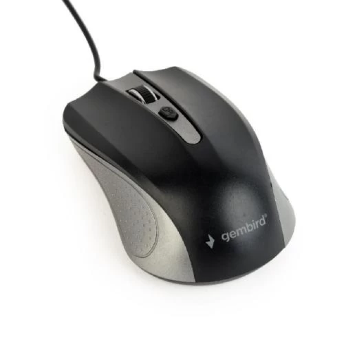 Миша Gembird MUS-4B-01-GB, оптика, Black/Grey USB