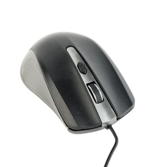 Миша Gembird MUS-4B-01-GB, оптика, Black/Grey USB