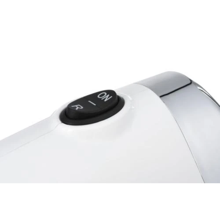 М'ясорубка Ardesto MGL-2050R White, 1800 W, 3 диски, насадка для томатів, для домашніх ковбас, продуктивність 2 кг/хв, реверс