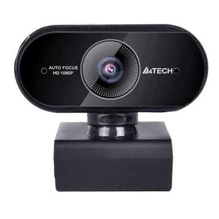 Веб-камера A4Tech PK-930HA, Black, 1920x1080 / 30 fps, мікрофон, автофокус, кут огляду 75°, USB 2.0, скляна лінза з захистом від пилу, вбудоване гвинтове кріплення 1/4" під штатив