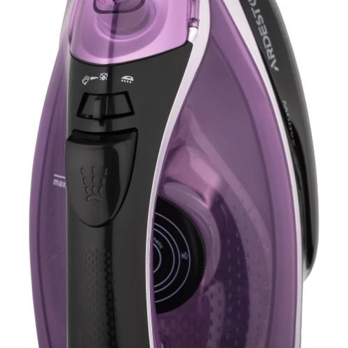 Праска Ardesto IR-B2234, Black/Purple, 2400W, кераміка, паровий удар, резервур 350мл, захист від кальцинації, антикрапля, плавне регулювання потужності пари, автоматичне відключення