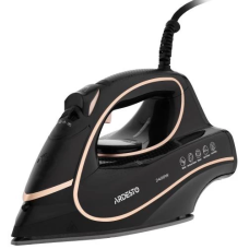 Праска Ardesto IR-B2235, Black/Gold, 2400W, кераміка, паровий удар, резервур 450мл, захист від кальцинації, антикрапля, плавне регулювання потужності пари, автоматичне відключення