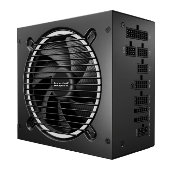 Блок живлення 1000 Вт, be quiet! Pure Power 13 M, Black, модульный, 80+ Gold, Active PFC, 12 см, 2xMolex / 6xSATA / 1x16-pin / 4x6+2-pin / 1x4+4-pin + 1x8-pin / 1x24-pin, защита OCP/OVP/OPP/OTP/SCP/UVP/SIP (BP028EU)