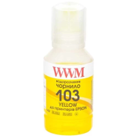 Чорнило для принтера (рідке чорнило) WWM Epson 103 Yellow 140 мл