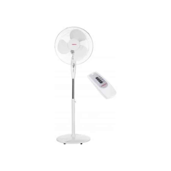 Вентилятор підлоговий Ardesto FN-R1608RW, White, 45W, 3 швидкості, діаметр 40 см, таймер, пульт ДК