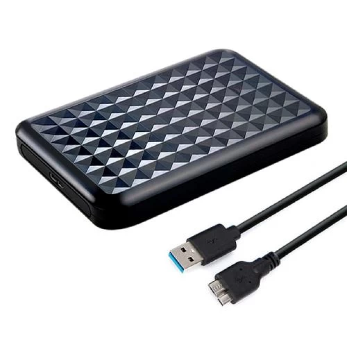 Кишеня зовнішня Dynamode, Black, 2.5", USB 3.0, 1xSATA (DM-CAD-25318)