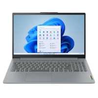 Ноутбук 15" Lenovo IdeaPad Slim 3 15AMN8 (82XQ01K1RA) Arctic Grey, 15.6" (1920x1080, IPS, 60Hz), AMD Ryzen 3 30 (4х2.4-4.1GHz), 16Gb LPDDR5, SSD 512Gb, AMD Radeon 610M, Wi-Fi 6, BT 5.2, Type-C/2xUSB 3.2, HDMI, 47Wh, DOS
