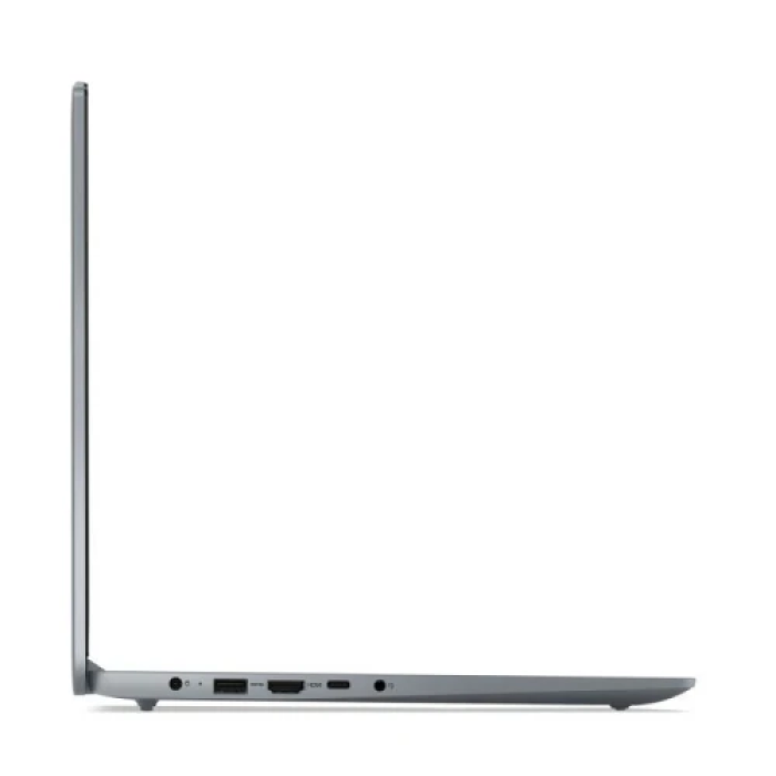 Ноутбук 15" Lenovo IdeaPad Slim 3 15AMN8 (82XQ01K1RA) Arctic Grey, 15.6" (1920x1080, IPS, 60Hz), AMD Ryzen 3 30 (4х2.4-4.1GHz), 16Gb LPDDR5, SSD 512Gb, AMD Radeon 610M, Wi-Fi 6, BT 5.2, Type-C/2xUSB 3.2, HDMI, 47Wh, DOS