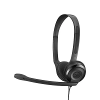 Навушники EPOS PC 5 CHAT, Black, 3.5 мм, мікрофон, 2 м (1000445)