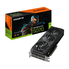 Відеокарта GeForce RTX 5070, Gigabyte, WINDFORCE OC SFF, 12Gb GDDR7, 192-bit, HDMI/3xDP, 2542/28000 MHz, 16-pin (GV-N5070WF3OC-12GD)