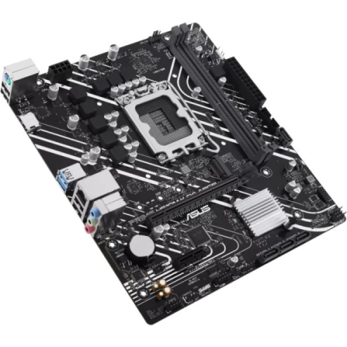 Мат.плата LGA1700, Asus PRIME H610M-K D4 ARGB, H610, 2xDDR4, Int.Video(CPU), 4xSATA3, 1xM.2, 1xPCI-E 16x 4.0, 1xPCI-E 1x 3.0, ALC997, GLan, 3xUSB3.2/5xUSB2.0, HDMI, ARGB sync, MicroATX