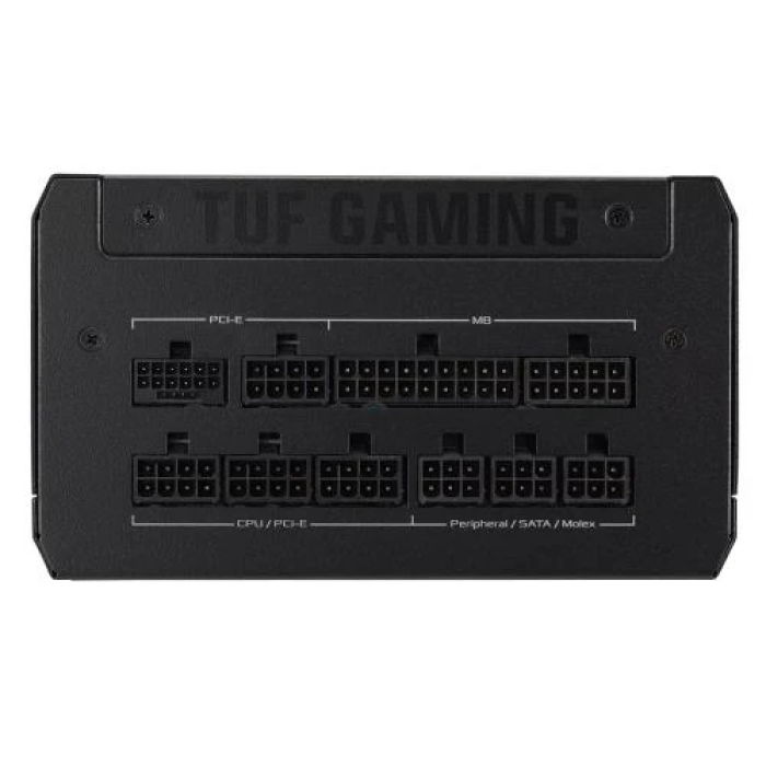 Блок живлення 1000 Вт, Asus TUF Gaming Gold, Black, модульний, 80+ Gold, Active PFC, 135 мм, 4xMolex / 5xSATA / 1x16-pin / 4x6+2-pin / 2x4+4-pin / 1x20+4-pin, захист OPP/OVP/UVP/SCP/OCP/OTP, ATX 12V (TUF-GAMING-1000G)