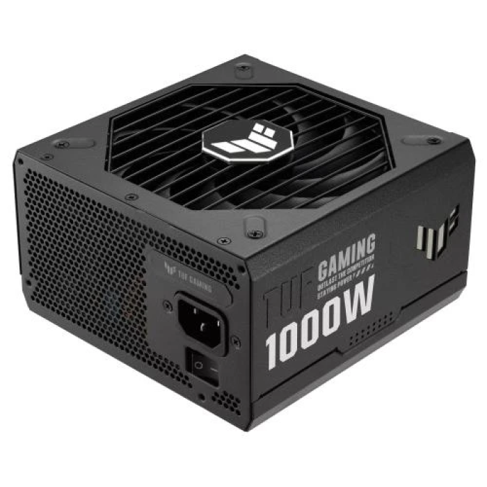 Блок живлення 1000 Вт, Asus TUF Gaming Gold, Black, модульний, 80+ Gold, Active PFC, 135 мм, 4xMolex / 5xSATA / 1x16-pin / 4x6+2-pin / 2x4+4-pin / 1x20+4-pin, захист OPP/OVP/UVP/SCP/OCP/OTP, ATX 12V (TUF-GAMING-1000G)