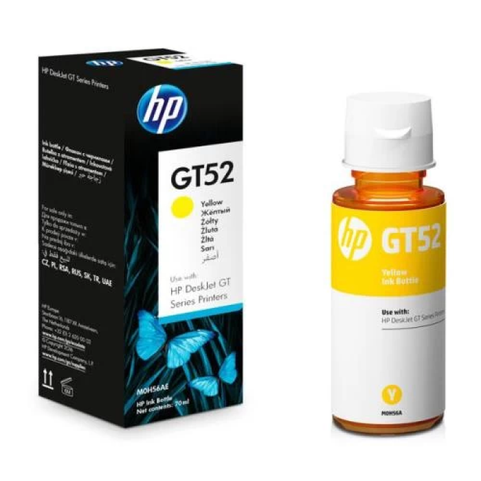 Чорнило HP GT52, Yellow, DJ GT 5810 / GT 5820, 70 мл (M0H56AE)
