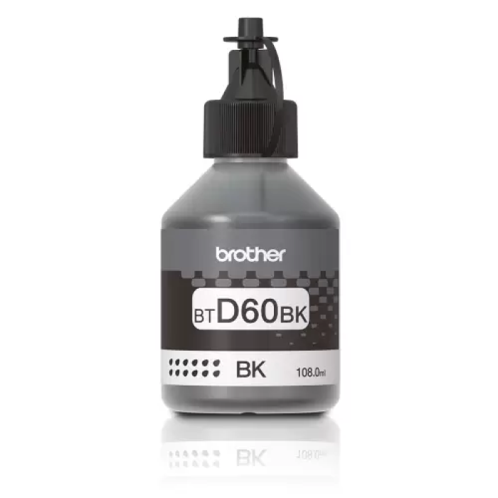 Чорнило Brother BT-D60BK, Black, DCP-T310/T510W/T710W, 108 мл