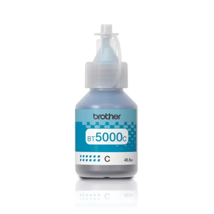 Чорнило Brother BT5000C, Cyan, DCP-T310/T510W/T710W, 48.8 мл
