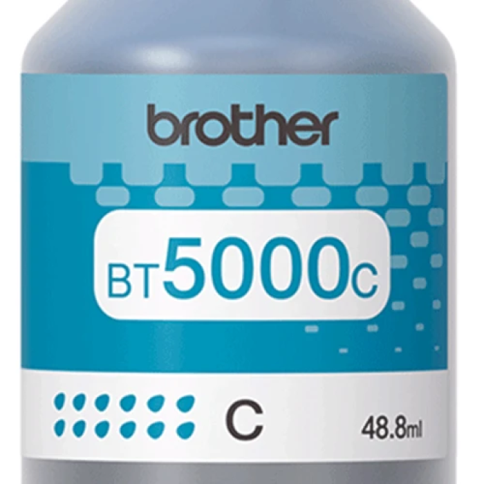 Чорнило Brother BT5000C, Cyan, DCP-T310/T510W/T710W, 48.8 мл