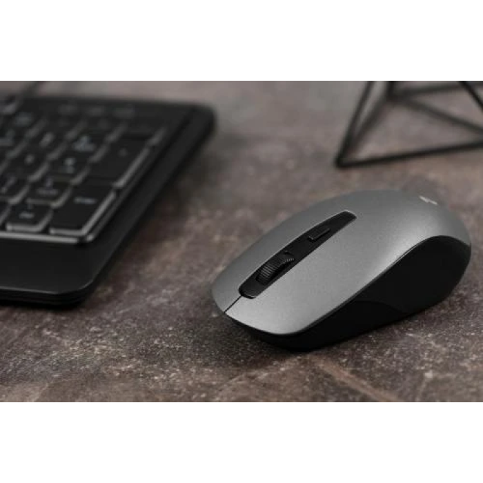 Миша бездротова 2E MF211, Grey, USB, оптична, 800/1200/1600 dpi, 4 кнопки, до 10 м, 2хААА (2E-MF211WC)