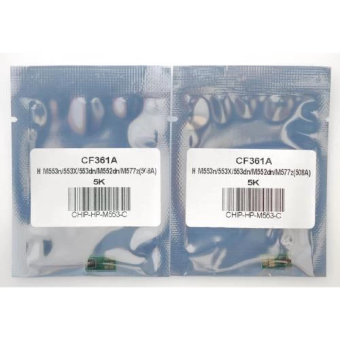 Чіп для HP CF361A, Cyan, CLJ Enterprise M552/M553/M577, 5000 копій, EverPrint (ALH-CF361A-C-5K)