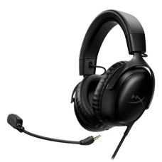 Ігрові навушники (гарнітура) HyperX Cloud III Black, 3.5 мм / USB