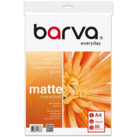 Фотопапір Barva, матовий, A4, 190 г/м², 60 арк, серія "Everyday" (IP-AE190-291)