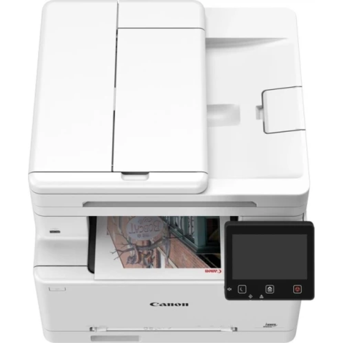 БФП лазерний кольоровий A4 Canon MF664Cdw, Grey, WiFi, 1200x1200 dpi, дуплекс, до 25 стр/хв, ADF на 50 арк, сенсорний РК-екран 12.7 см, USB / GLan, картриджі Canon 075 (6928C008)
