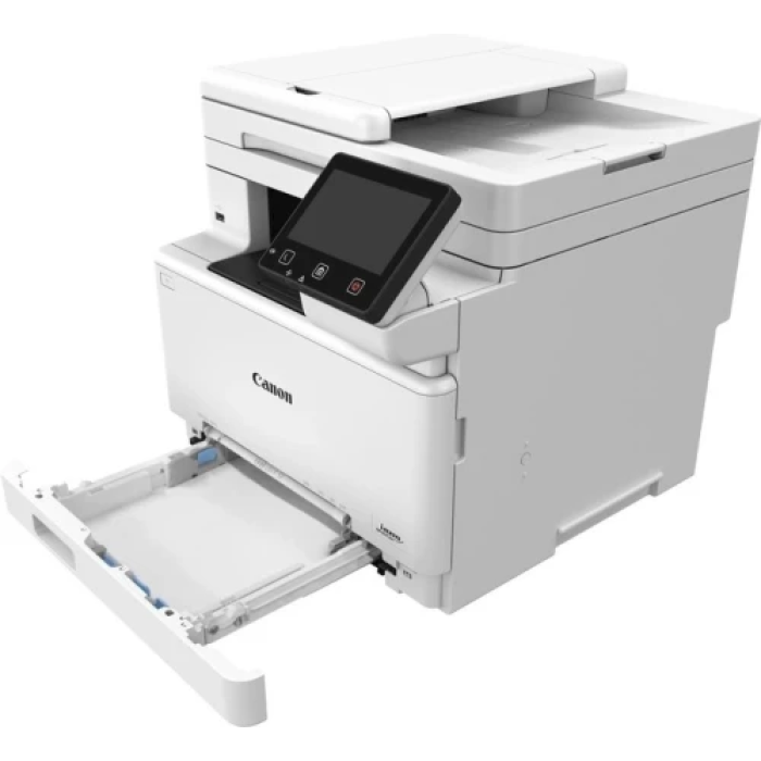 БФП лазерний кольоровий A4 Canon MF664Cdw, Grey, WiFi, 1200x1200 dpi, дуплекс, до 25 стр/хв, ADF на 50 арк, сенсорний РК-екран 12.7 см, USB / GLan, картриджі Canon 075 (6928C008)