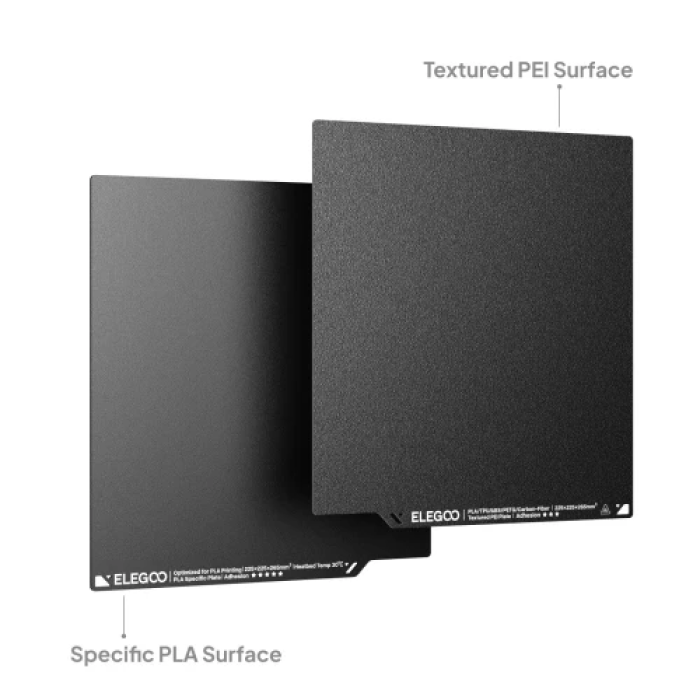 Принтер 3D Elegoo Neptune 4 Pro, Black, FDM, робоча область - 225x225x265 мм, відкритий корпус, для PLA/TPU/PETG/ABS/ASA/Nylon, нитки 1.75 мм, 4.3" сенсорний екран, USB / Lan (50.201.013300)