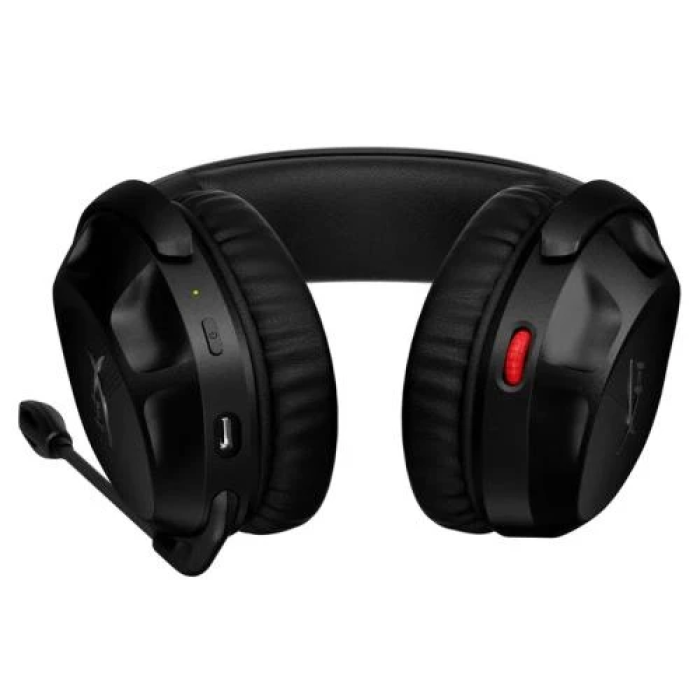 Навушники бездротові HyperX Cloud Stinger 2, Black, USB 2.4GHz, мікрофон з шумопоглинанням, динаміки 50 мм, вбудований регулятор гучності, акумулятор (676A2AA)