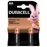 Батарейка AA (пальчикова) Duracell Duralock Basic 1,5 В, 2 шт