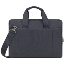 Сумка для ноутбука 13.3" RivaCase Central, Black, поліестер, 350x265x65 мм (8221)