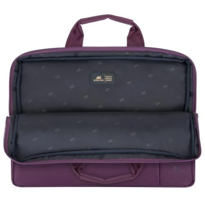 Сумка для ноутбука 13.3" RivaCase Central, Purple, поліестер, 350x265x65 мм (8221)