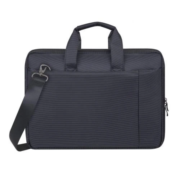 Сумка для ноутбука 15.6" RivaCase Central, Black, поліестер, 395x295x70 мм (8231)