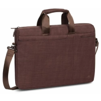 Сумка для ноутбука 15.6" RivaCase Biscayne, Brown, поліестер, 410 x 290 x 65 мм (8335)